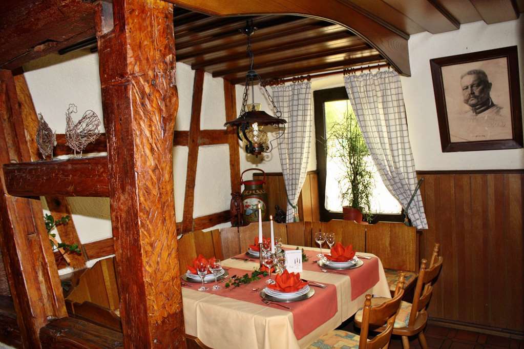 Akzent Hotel Goldener Ochsen Cröffelbach Restaurant foto